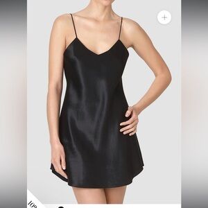 Elegant Black Slip Dress